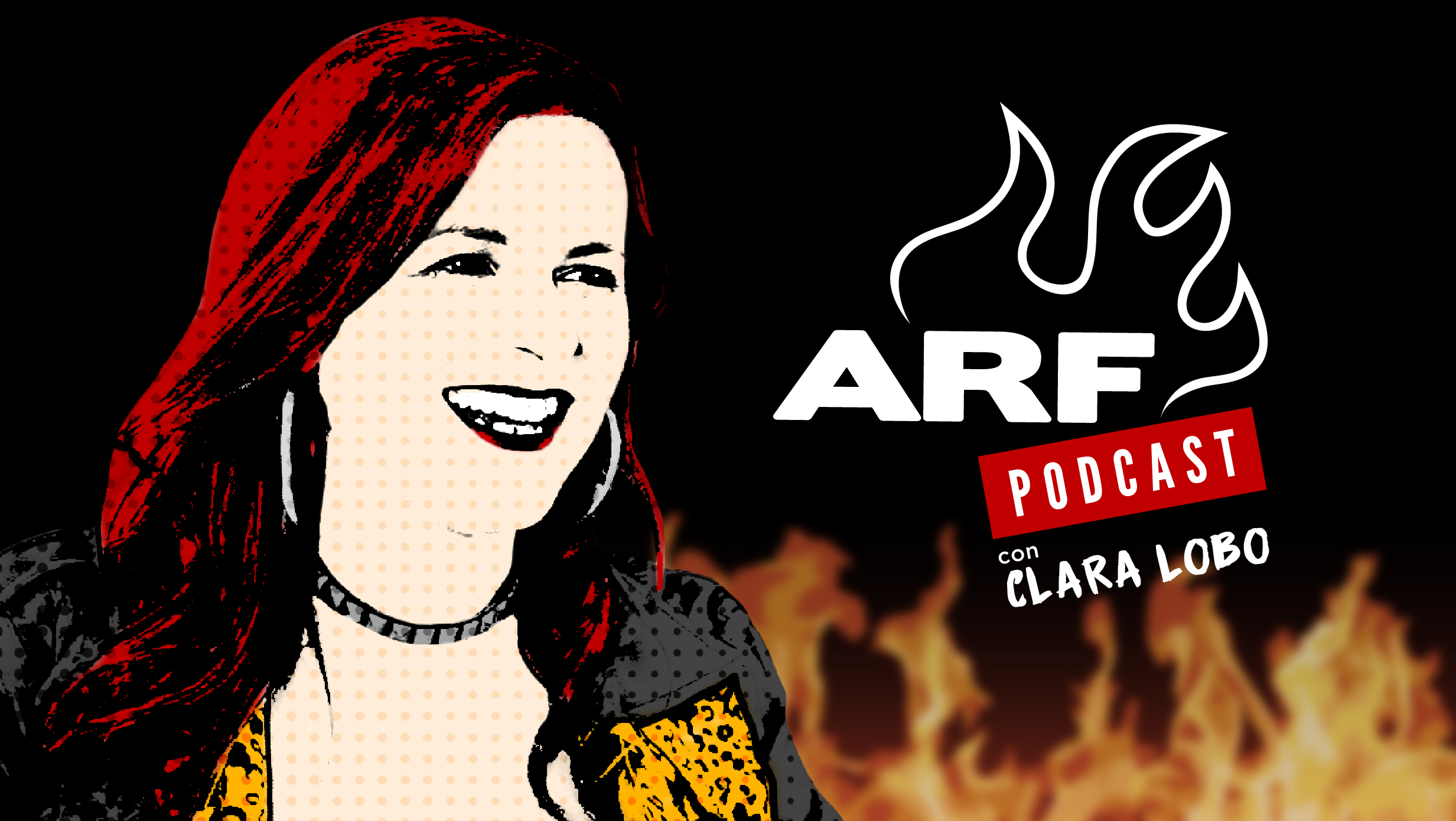 Caratula de ARF el Podcast con Clara Lobo