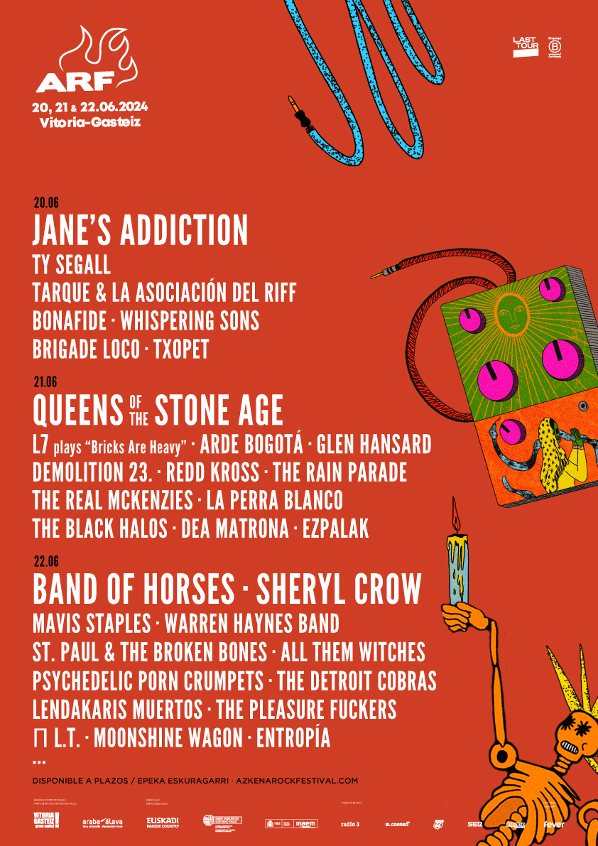 Poster de AZkena Rock Festival 2024