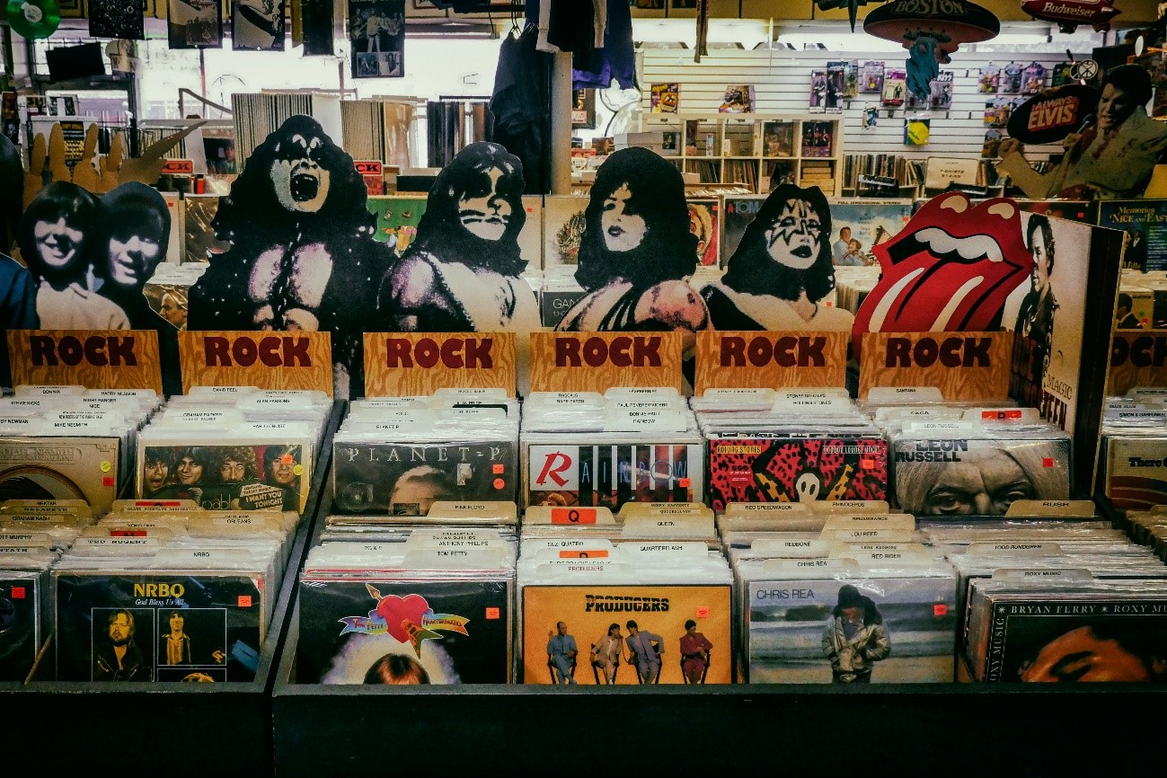 Tienda de discos en Japon