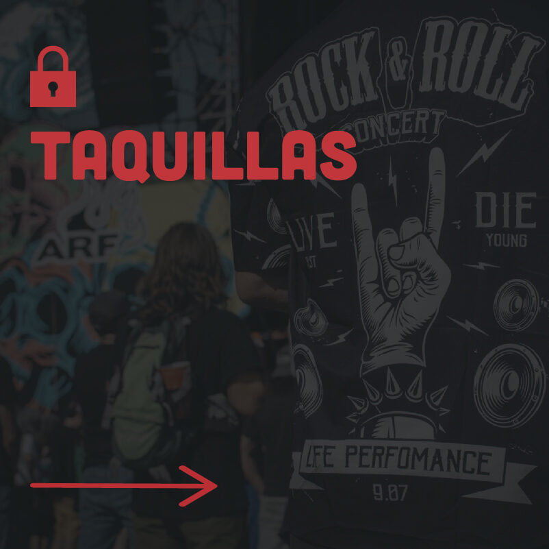 Botón para acceder a la información sobre las taquillas del festival ARF 2025