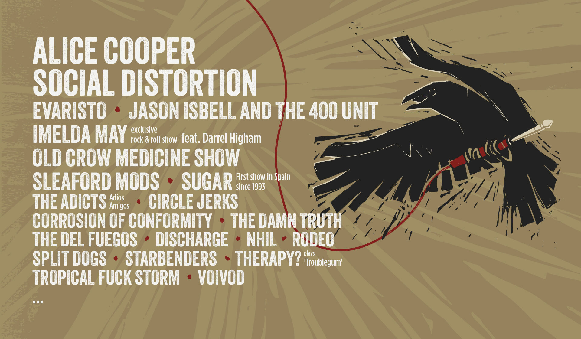 Cartel Azkena Rock Festival 2026